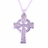 Sterling Silver St Petroc Cross on 18" belcher chain