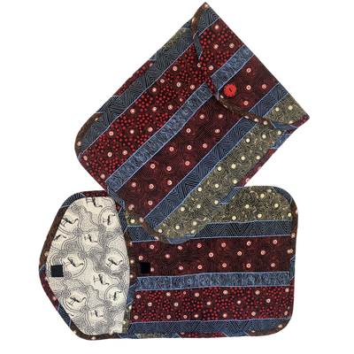 Red Computer Laptop Sleeve Bag with Emu Lining
