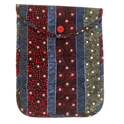 Red Computer Laptop Sleeve Bag with Emu Lining