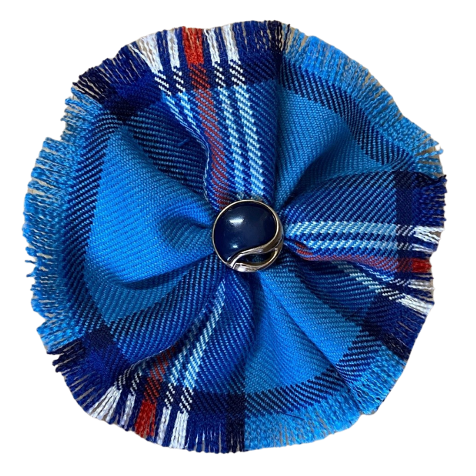 Large Rosette in Glen Innes Tartan