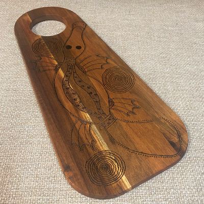 Platypus and Waterholes board by Bob Blair
