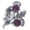 Double Thistle Brooch