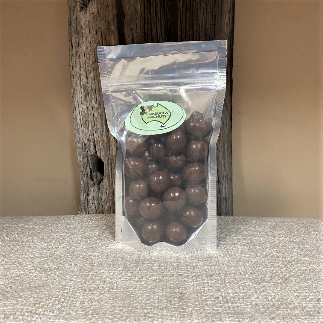 Milk Chocolate Coated Macadamia Nuts