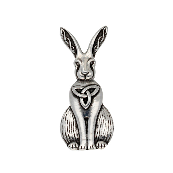 Celtic Hare Brooch