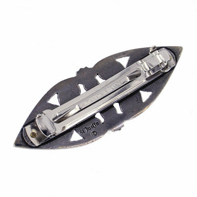 St Justin Fleur-de-lys small hairslide – PH45