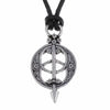 Chalice Well Pendant on Leather Thong