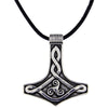 St Justin Thor’s Hammer with Triscele Pendant