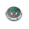 Celtic Knots Claddagh Pillbox Green