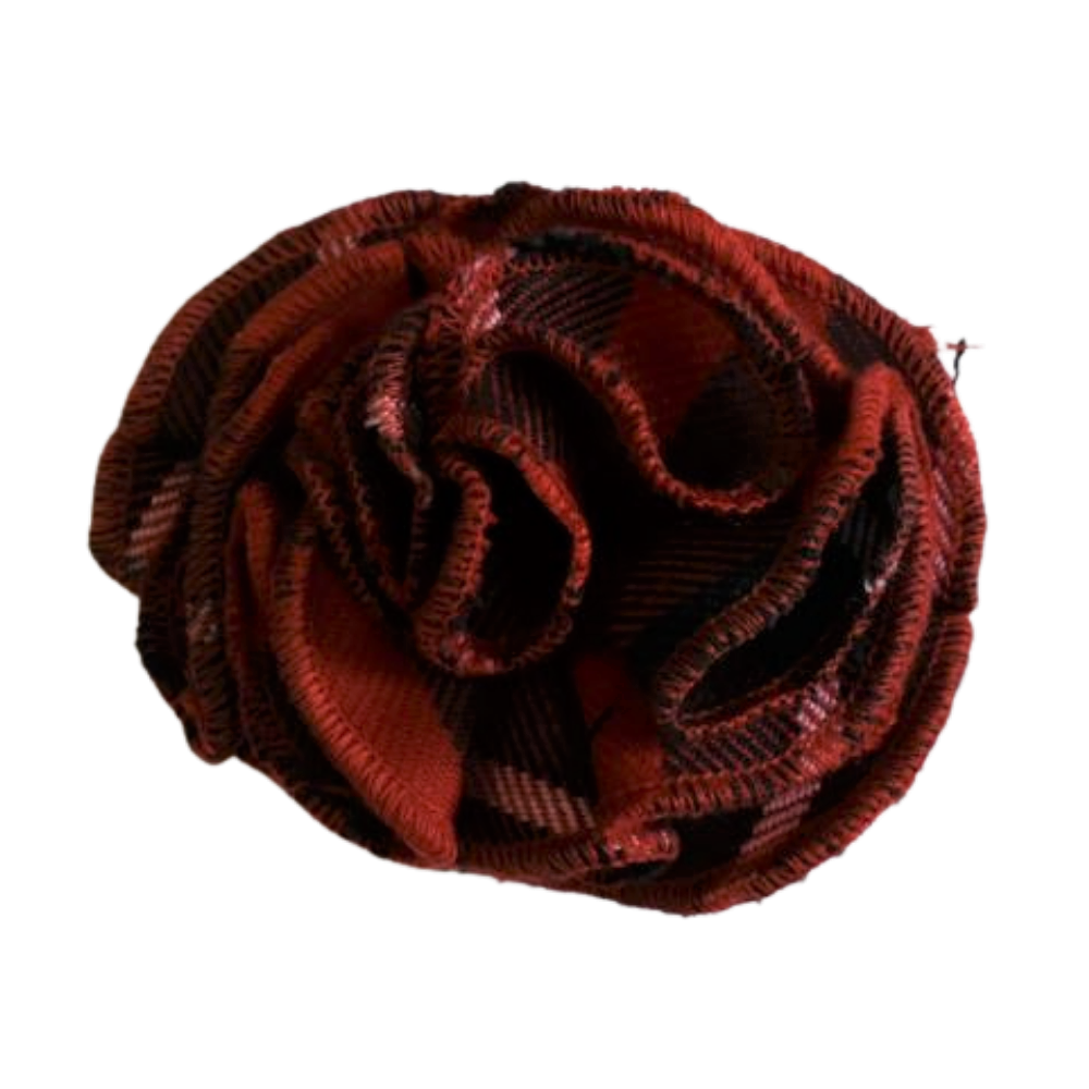 Tartan Rosette Pins Multi