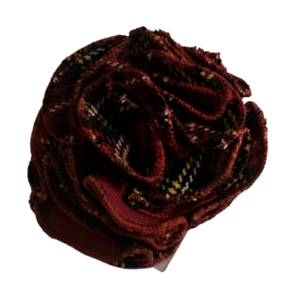 Tartan Rosette Pins Multi