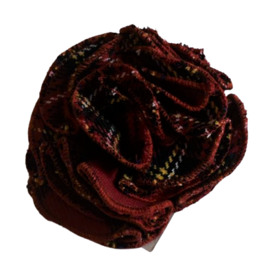Tartan Rosette Pins Multi