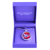 Robin Silver Plated Heathergem Pendant