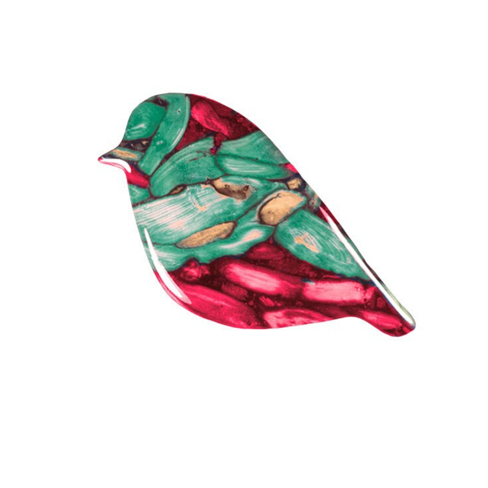 Heathergems Robin Brooch