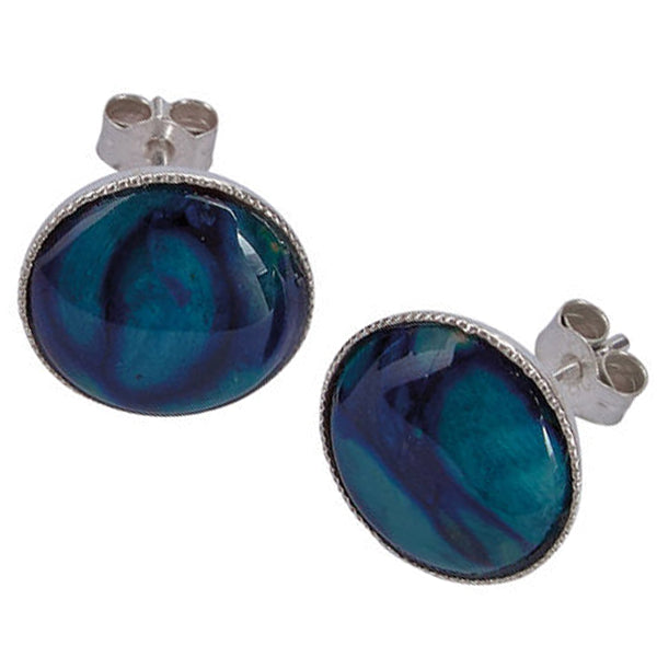Heathergems Round Stud Earrings