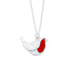 Silver Robin Pendant