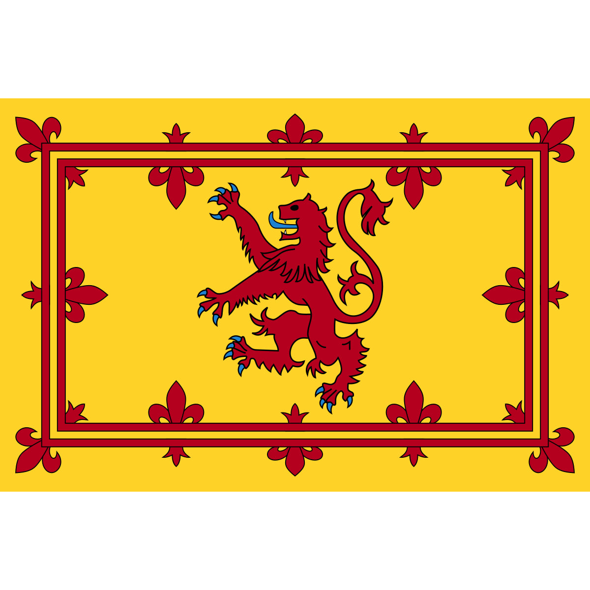 150 cm x 90 cm flag - Scotland Lion Rampant
