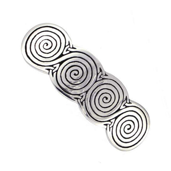 St Justin Four Spiral Hairslide
