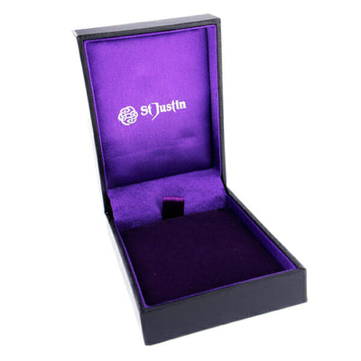 St Justin satin and velvet-lined gift box