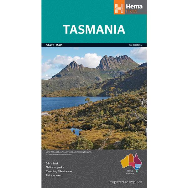 Tasmania State Map