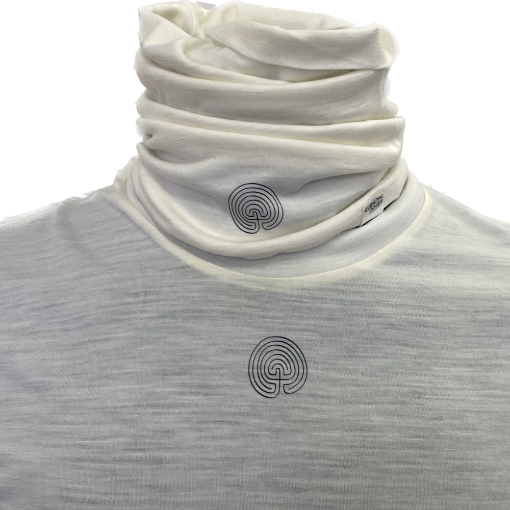 Neck Warmer Snood/ Headband 100% Merino Wool