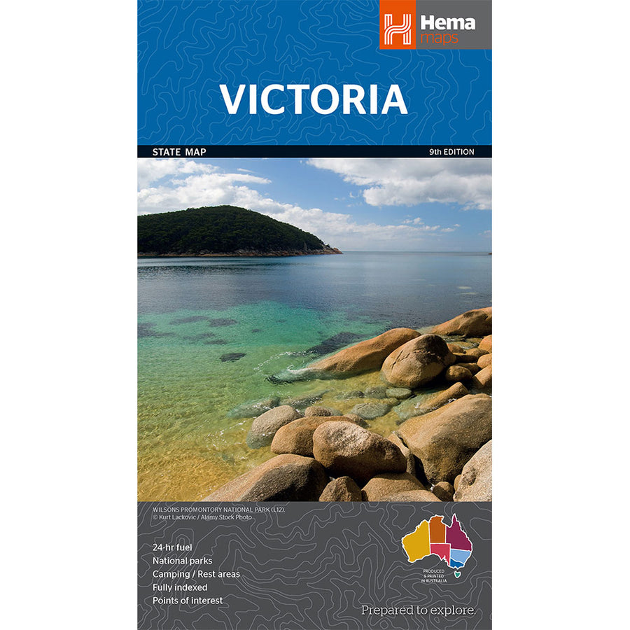 Victoria State map - Hema Maps