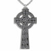 Kaleidoscope Cross on 33" chain CUSTOM MADE CHAIN