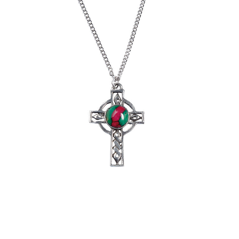 Pewter Celtic Cross