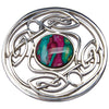 Large Scottish Celtic Weave Brooch in Pewter - HB67