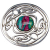 Large Scottish Celtic Weave Brooch in Pewter - HB67