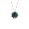 Heathergem Round Ness Pendant in a Satin Finish
