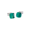 Square Cut Out Stud Earrings