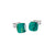 Square Cut Out Stud Earrings
