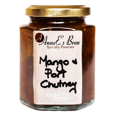 AnneE's Brew Speciality Preserves - Mango & Port Chutney